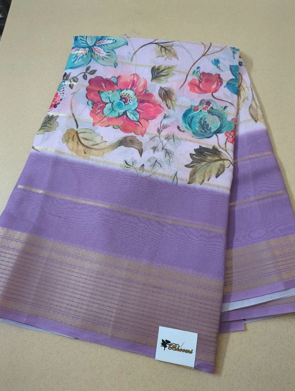 Soft Georgette Organza  - Electric Violet