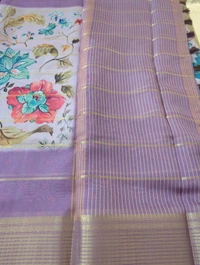 Soft Georgette Organza  - Electric Violet