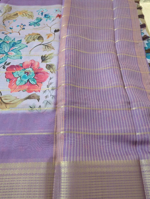 Soft Georgette Organza  - Electric Violet