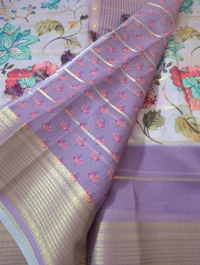 Soft Georgette Organza  - Electric Violet