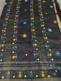 Tusser Lambani Work  - gray