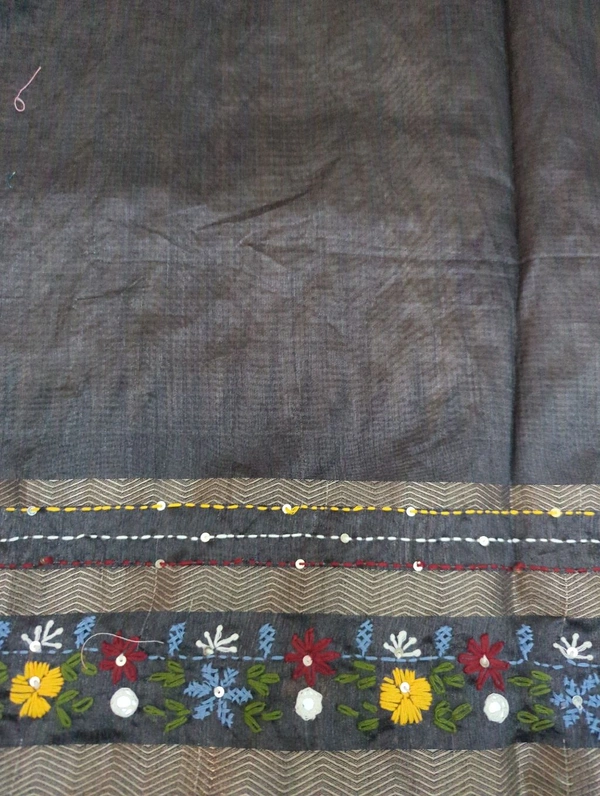 Tusser Lambani Work  - gray