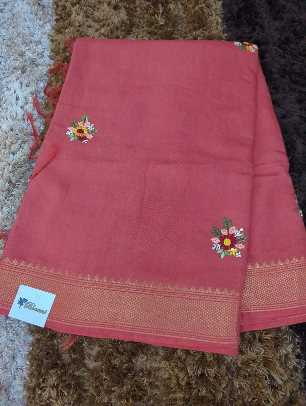 Bhagalpuri Handwork  - red