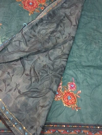 Mul Chanderi  Designer  - Teal