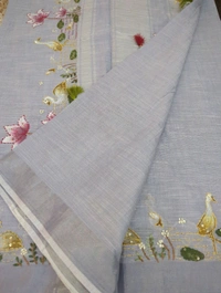 Lenin With Hand Painted - Biloba Flower