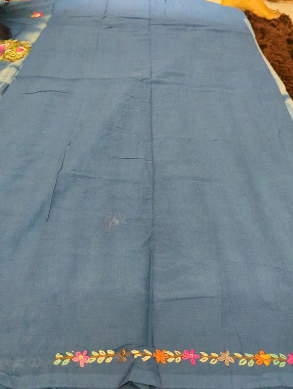 Pure Mul Cotton Tie&Die - blue