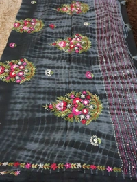 Pure Mul Cotton Tie&Die - Black