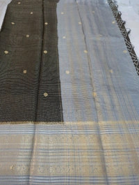 Dola Kanchi Check's  - Black