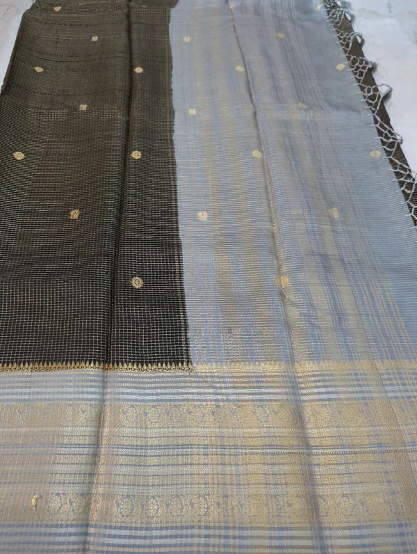 Dola Kanchi Check's  - Black