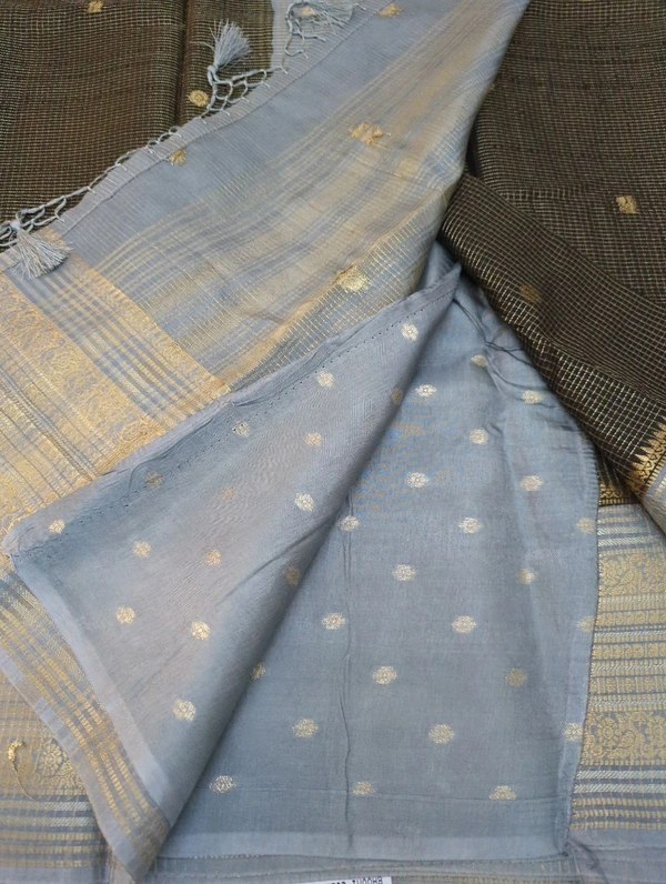 Dola Kanchi Check's  - Black