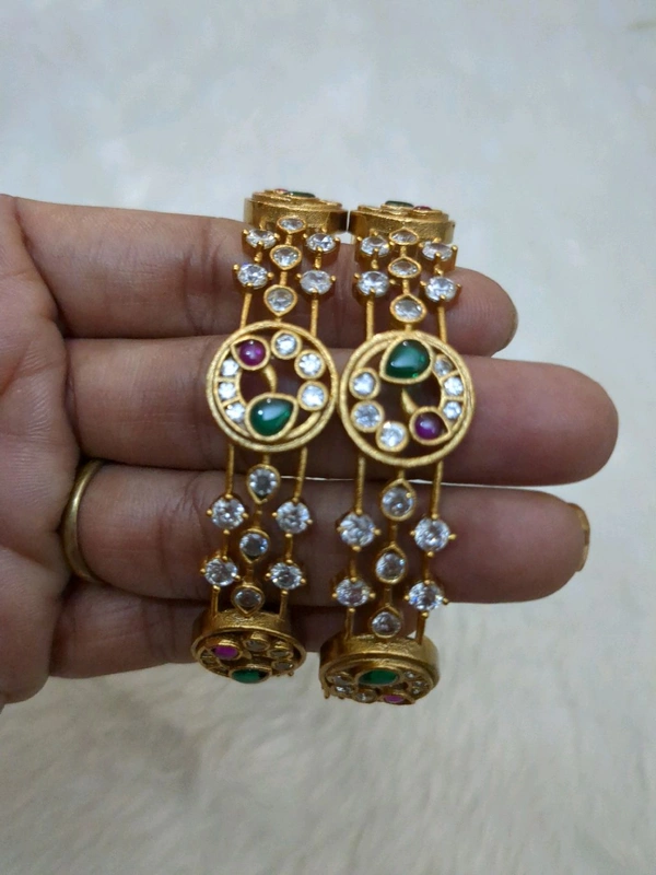 Stone Bangles  - 2.6