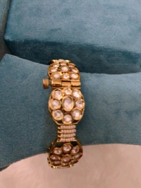 Mossonite Single Kada Bangle - 2.2, HD