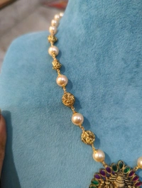 Swaroski With Ganesh Pendent 