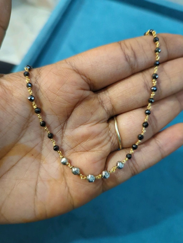 Black Cz S With Rhodium Balls 