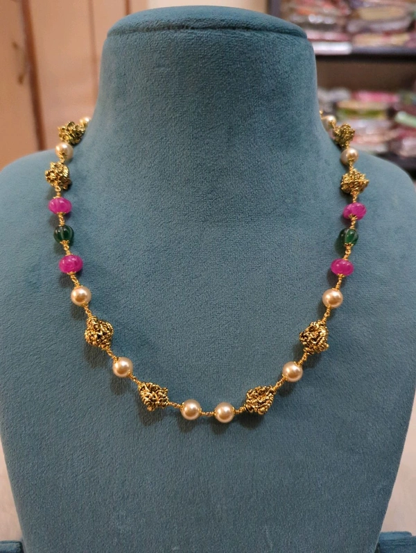 Real Beads With Hakshi Balls