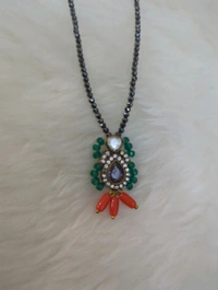 Black Diamonds With Pendent 