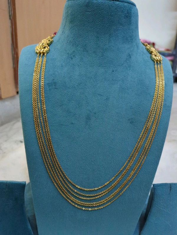 Gold Replica Chandraharam