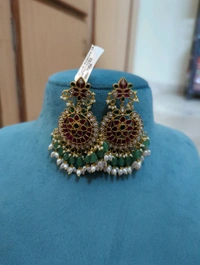 Jadua Kundan Ear Rings 