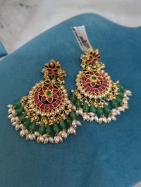 Jadua Kundan Ear Rings 