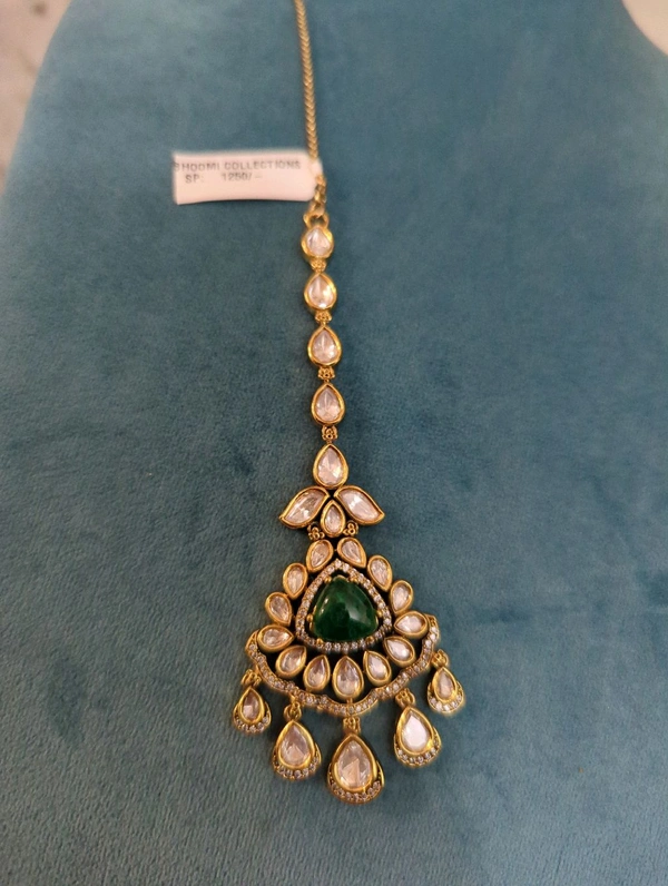 Mossonite Tika  - Teal