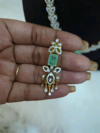 Diamond Copy Necklace  - Jungle Mist