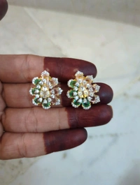 Black Beads With Double Aid Stone