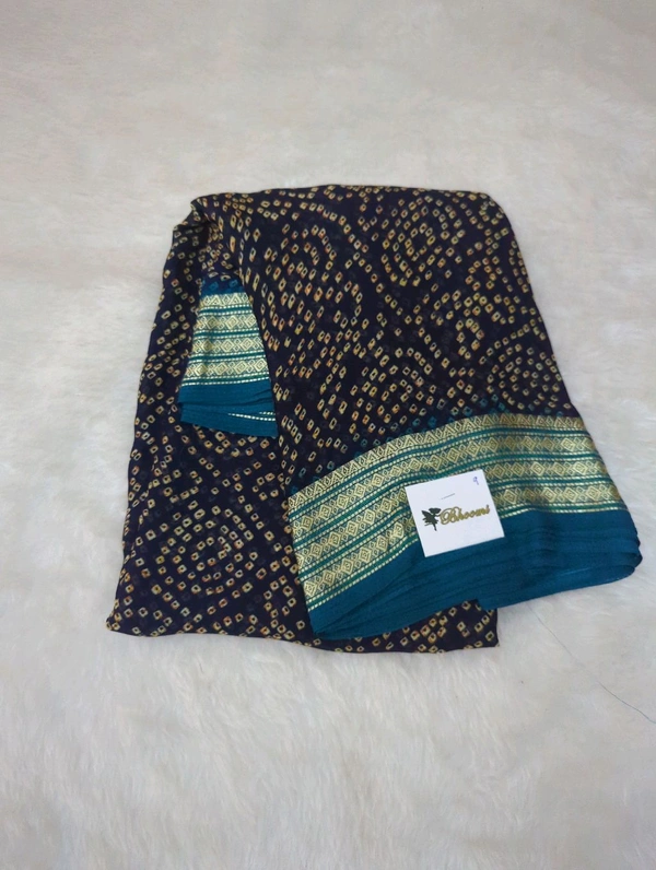 Chiffon Printed  - Black 9