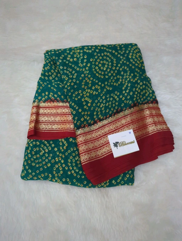 Chiffon Printed  - Black 10