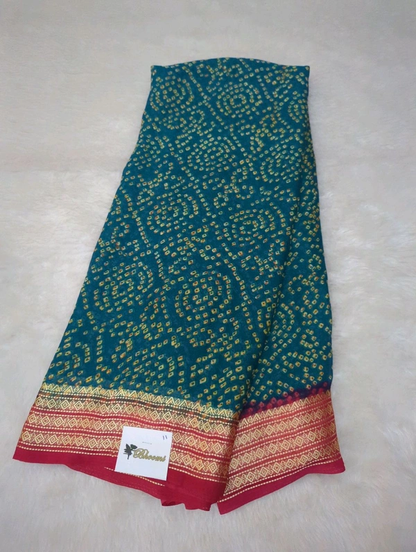 Chiffon Printed  - Black 11