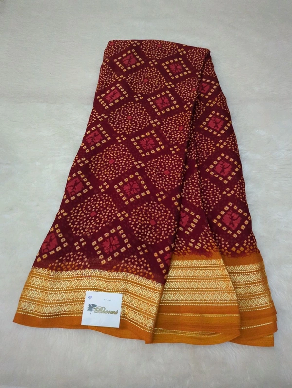 Chiffon Printed  - Black 20