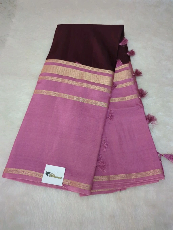 Premium Mysore Crepe  - Fuchsia Pink