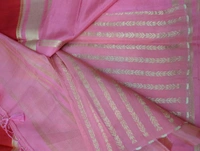 Premium Mysore Crepe  - Tickle Me Pink