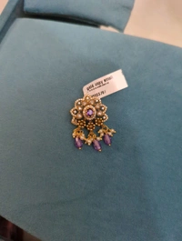 Gold Copy Small Pendant  - Electric Violet, Vz
