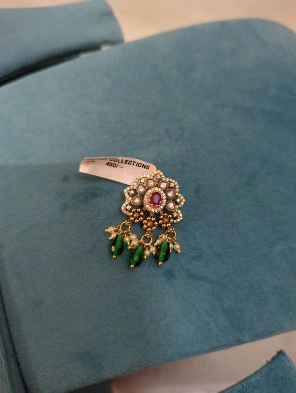 Gold Copy Small Pendant  - Vz, green