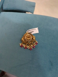 Antique Nakshi Pendant - pink, Vz