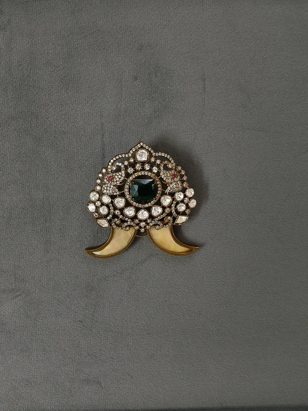 Victorian Puligoru Pendant - HD, Green