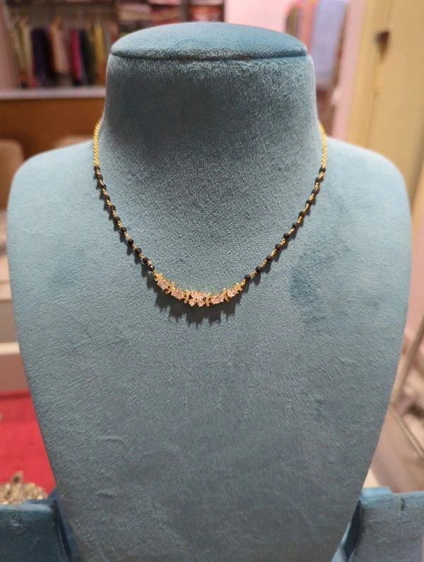 Black Diamonds With Diamond Copy Pendent  - VZ