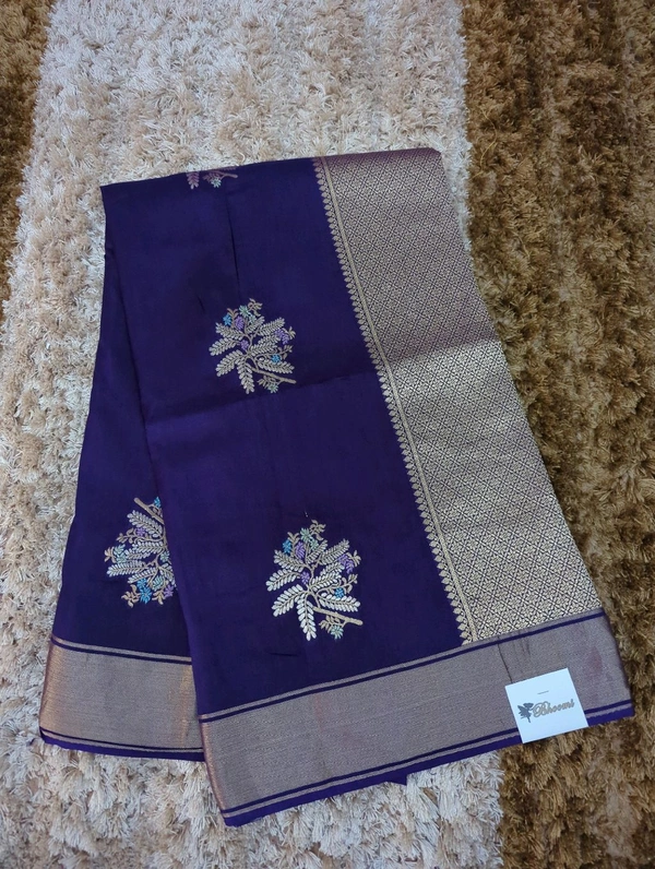 Pure Kanchi Dola Premium  - Pigment Indigo