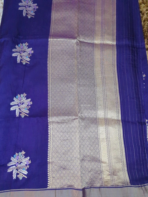 Pure Kanchi Dola Premium  - Pigment Indigo