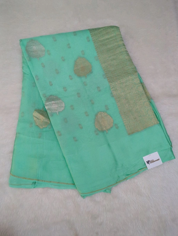 Pure Kota Mushru  - Snowy Mint