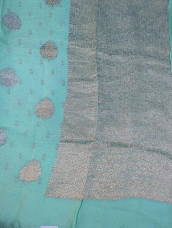 Pure Kota Mushru  - Snowy Mint