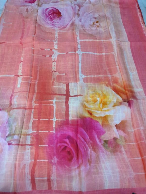 Pure Crepe With Digital  - Sundown