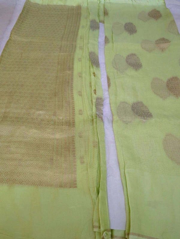 Pure Kota Mushru  - Snowy Mint