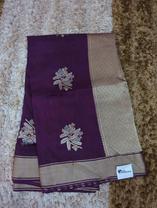 Pure Kanchi Dola Premium  - Purple