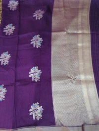 Pure Kanchi Dola Premium  - Purple