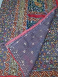 Chanderi Tusser  - Brown