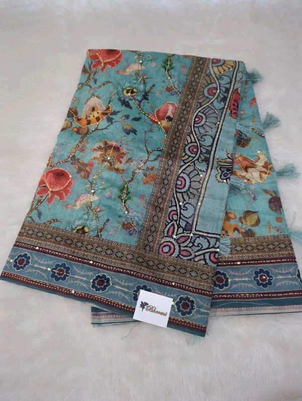 Chanderi Tusser  - Jungle Mist