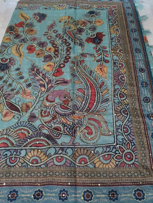 Chanderi Tusser  - Jungle Mist