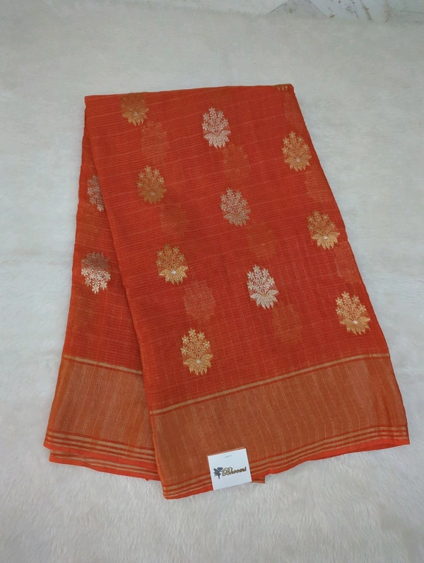 Pure Kora Aarani Silk - Blaze Orange