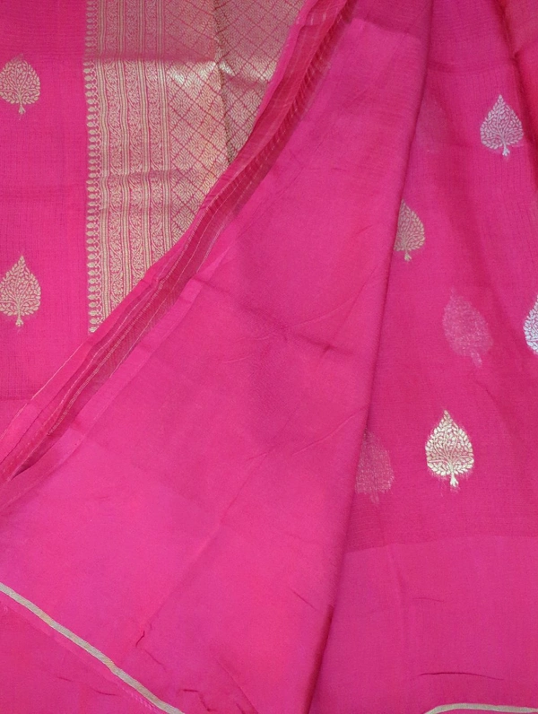 Pure Kota Mushru  - pink